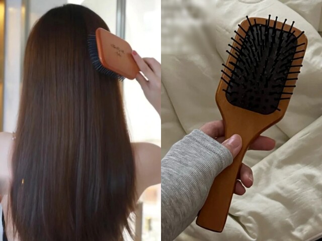 Thường xuyên vuốt hoặc chỉnh tóc có thể khiến dầu và bụi bẩn từ bàn tay bám lên tóc. Hạn chế thói quen này giúp mái tóc giữ độ tơi lâu hơn.