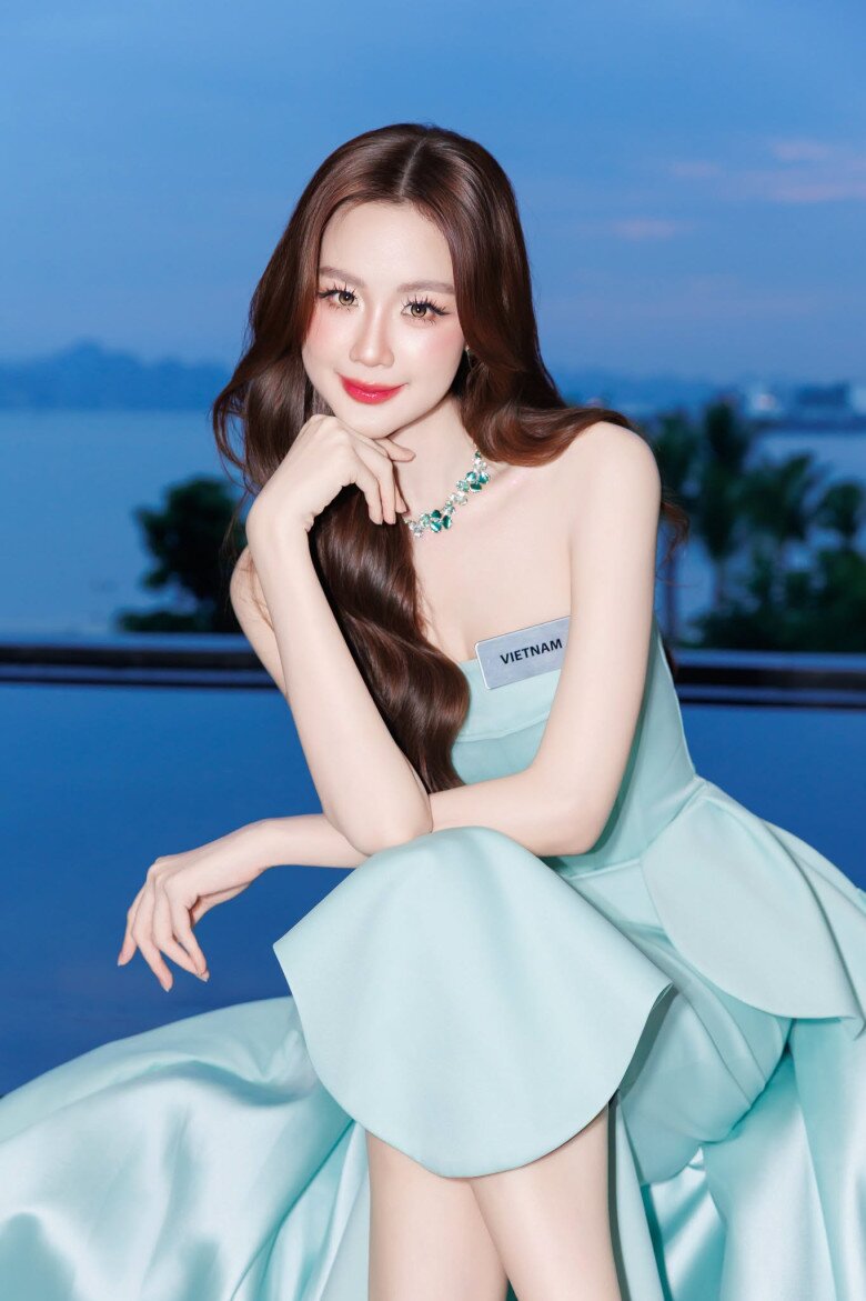 Bảo Ngọc đang có phong độ ổn định tại Miss World 2026.