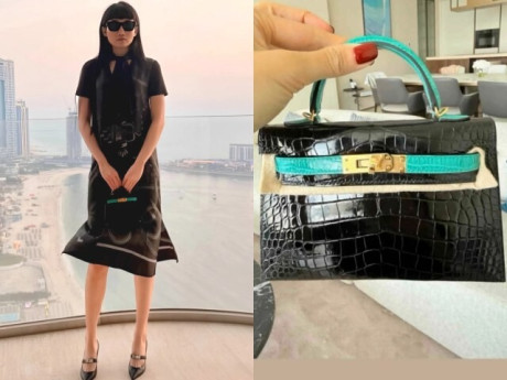 Kha Mỹ Vân đặt Hermès làm chiếc túi "không phải có tiền là mua được"