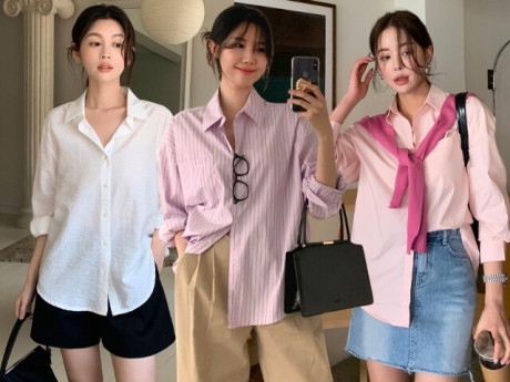 Thời trang - Thu 2026 phụ nữ Hàn mê 5 kiểu áo sơ mi này: Vừa trẻ trung lại thanh lịch, ai mặc cũng sang
