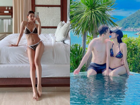 Hot girl mặc váy cưới 500 triệu lấy chàng trai Nghệ An, sinh con gái về dáng đẹp nảy nở, ở biệt thự 3 tầng