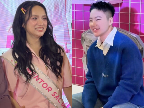 Hoa hậu Hương Giang "trắng phát sáng", khung ảnh hội ngộ Angela Phương Trinh gây chú ý