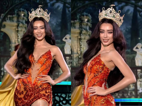 Đẹp - Emoura Phạm làm rơi vương miện tại Miss Grand International