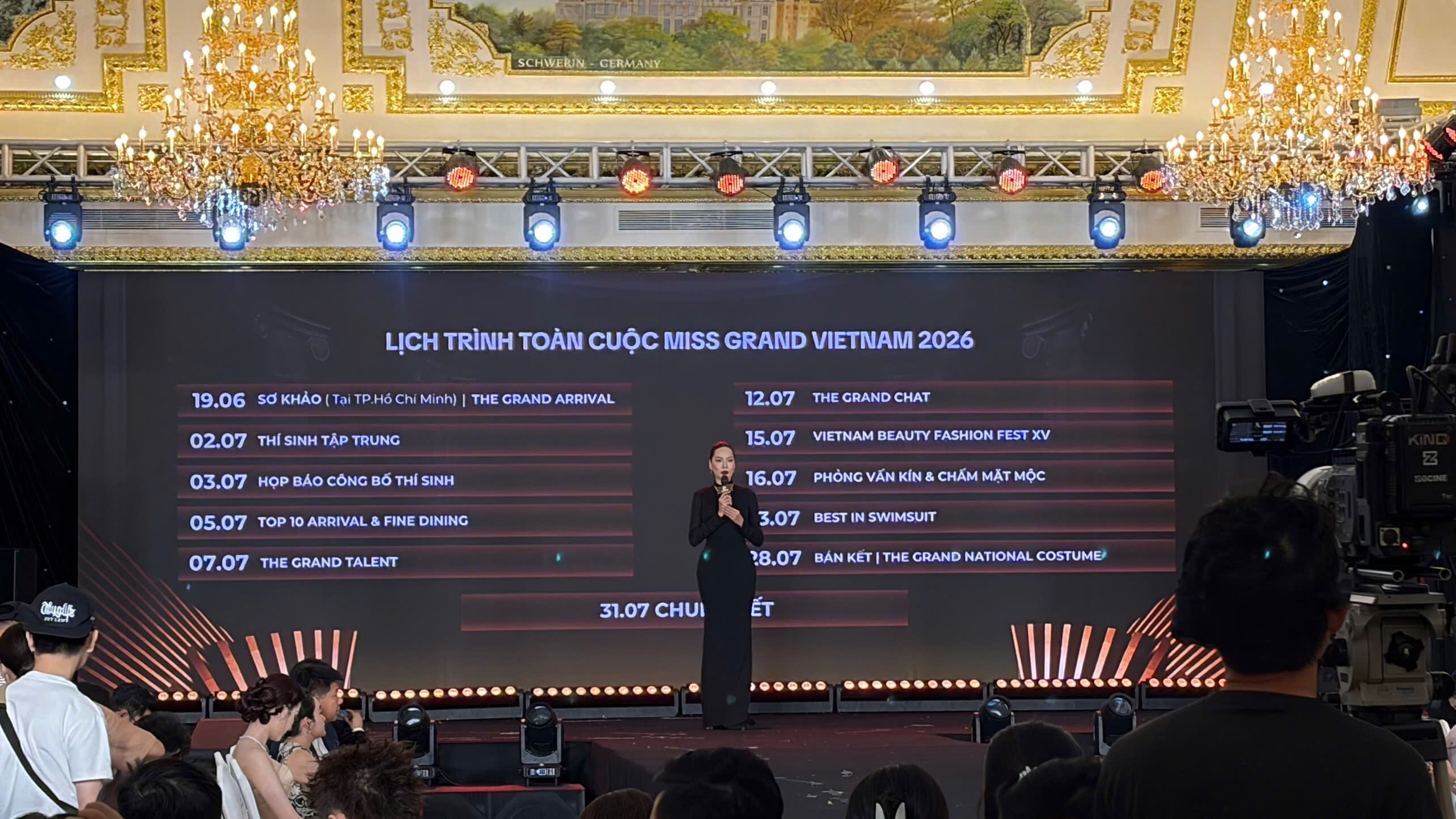 Lịch trình Miss Grand Vietnam 2026 được Giám đốc điều hành - Hoa hậu Lê Hoàng Phương chia sẻ.