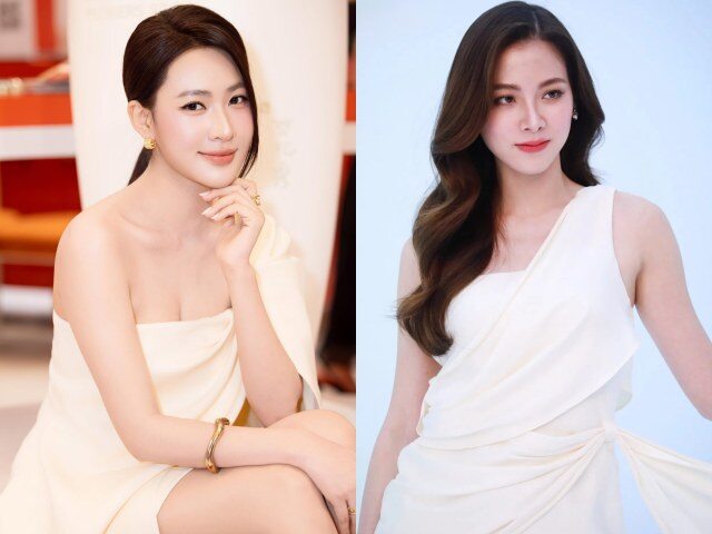 Sở hữu gương mặt thanh tú, đường nét hài hòa cùng khí chất nhẹ nhàng, Minh Trang nhiều lần được cư dân mạng ví như bản sao của mỹ nhân Thái Lan Baifern Pimchanok.
