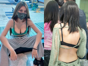 Hội chị em vô tư mặc "thiếu vải" ra sân bay khiến hành khách muốn "độn thổ", đổi sang kiểu này đẹp sang hơn