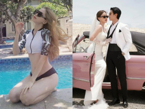 Á hậu Việt Nam có 2 bằng Đại học ở tuổi 26, lấy chồng đẹp trai còn được tặng biệt thự sân vườn sang như resort