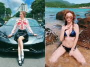 Hot girl Hà Nội lấy doanh nhân khoe dáng nuột như "gái còn son", U40 mê mặc cắt xẻ, lái siêu xe 18 tỷ đồng