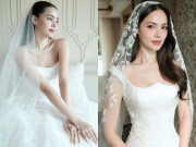 Thời trang - 4 đầm tôn vóc "mỹ nhân đẹp nhất Thái Lan" trong ngày cưới