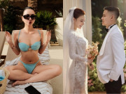 Giải trí - Mỹ nhân VTV lấy Thạc sĩ mặc váy cưới 200 triệu, làm mẹ bỉm sữa thảnh thơi trong cơ ngơi ở "khu đất vàng" Hà Nội