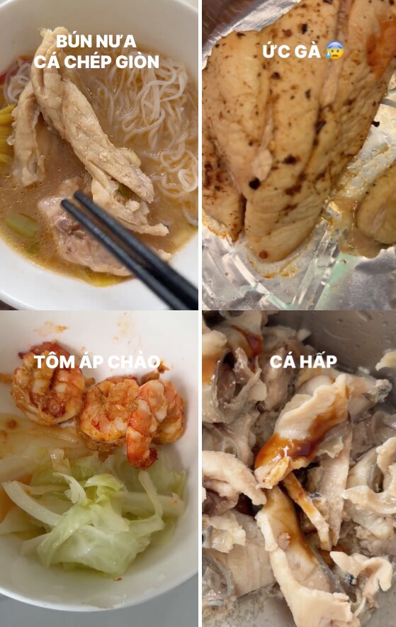 Thực đơn giảm cân của siêu mẫu Võ Hoàng Yến.