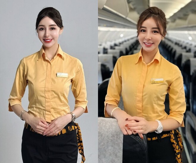Tiếp viên hàng không Rita Kao từng được truyền thông ca ngợi là mỹ nhân nghìn năm có một.