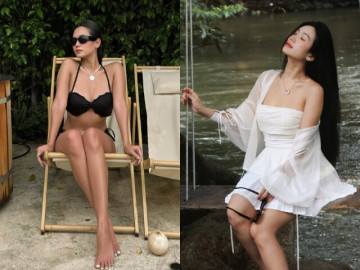 Hot girl TP.HCM diện bikini khoe chân dài đẹp mướt mắt, ảnh đời thường hút nghìn like