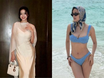 Đẹp - Mỹ nhân Nghệ An diện bikini khoe dáng "bốc lửa", nhan sắc không hề kém cạnh chị gái có thành tích "khủng"