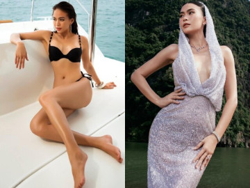 Thời trang - Cô gái được H'Hen Niê xin chụp ảnh cùng giờ thành Á hậu, sau sinh con mặc gợi cảm khoe dáng đẹp mê