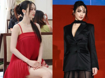 Thời trang - Loạt trang phục khiến Vũ Thúy Quỳnh bị nghi mang bầu