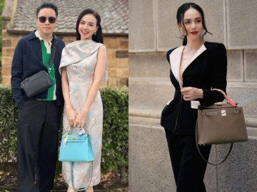 Bộ sưu tập túi Hermes hơn 2 tỷ đồng của Đinh Ngọc Diệp