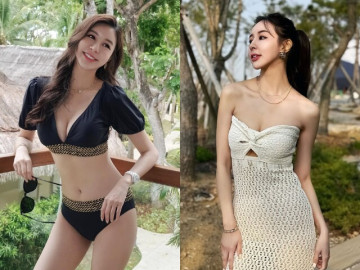 Đẹp - Tiếp viên hàng không được ca ngợi mỹ nhân nghìn năm có một, sinh con gái cho chồng điển trai vẫn đẹp tựa hot girl