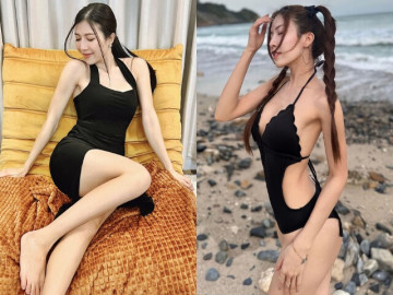 Giải trí - Hot girl Nhật Ký Vàng Anh là tiểu thư trâm anh thế phiệt, U40 chăm diện bikini khoe dáng nóng bỏng
