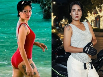 Thời trang - Nữ diễn viên VTV Minh Cúc làm mẹ đơn thân cá tính ở tuổi 40