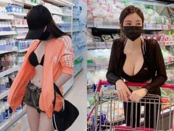 Thời trang - Hội gái xinh mặc trên xẻ sâu, dưới ngắn cũn đi siêu thị khiến nhiều người tá hoả, đổi ngay kiểu này để đẹp hơn