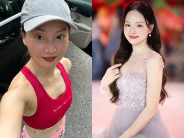 Mỹ nhân phim giờ vàng khoe mặt mộc đẹp không tì vết, body mẹ 2 con nuột nà gây sốt