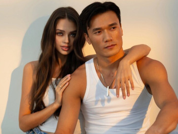 Thời trang - Thời trang gợi cảm của Dianka và Bùi Tiến Dũng