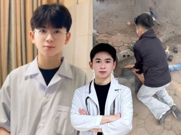 Chàng sinh viên y khoa ép tim cứu người bất tỉnh bên đường