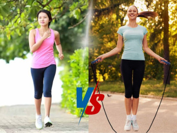Sức khỏe - Đi bộ và nhảy dây, bài tập nào mới mang lợi ích kép cho sức khỏe? Đáp án khiến nhiều người bất ngờ
