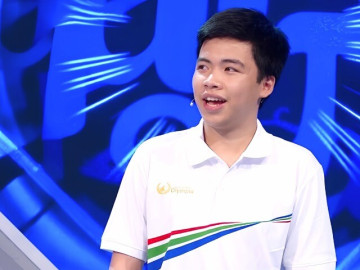 Chớp thời cơ ở Chướng ngại vật, nam sinh Quảng Ngãi dẫn đầu thi tuần Olympia