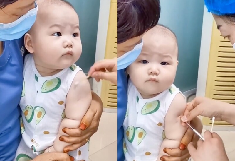 Đi tiêm chủng là việc làm cần thiết để bảo vệ sức khỏe cho trẻ nhỏ, nhưng cha mẹ cũng thấu hiểu cảm giác đưa con đi tiêm "khổ sở" như thế nào. Mới đây, cư dân mạng lại được dịp cười té ghế trước clip quay lại những khoảnh khắc có 1-0-2 của các bé khi đi tiêm.
