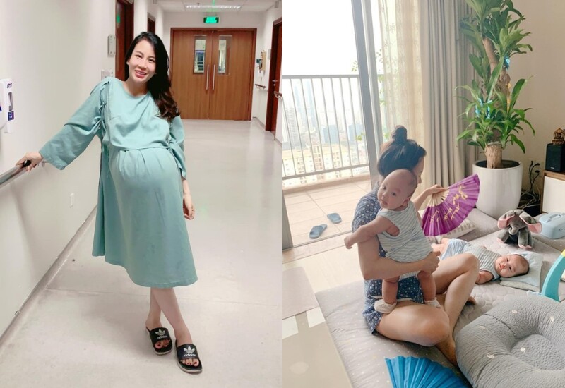 Có con, cuộc sống của nhiều mẹ bỉm thay đổi chóng mặt cả về thời gian, và vóc dáng cơ thể. 