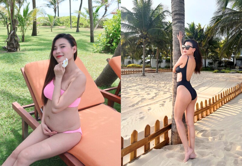 Sau 10 năm "về chung một nhà", Thuý Diễm lên chức mẹ bỉm lần thứ 2 ở tuổi 40.