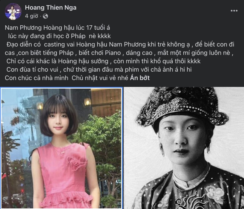 Bé gái Thủ khoa ở TP.HCM xinh đẹp, cao 1m75, tự ứng cử vai Hoàng hậu Nam Phương, cõi mạng rần rần ủng hộ - 4