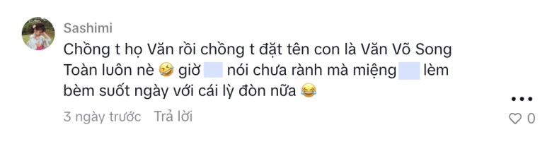 Người mẹ có chia sẻ khiến ai đọc cũng bật cười.