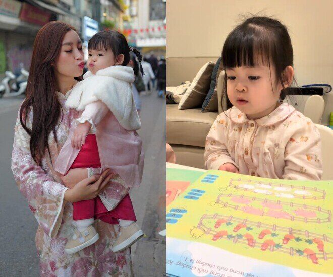 Con gái Đỗ Mỹ Linh diện đầm công chúa đi chơi, ái nữ thả dáng khiến mẹ dở khóc dở cười - 5