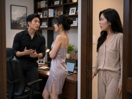 Bà bầu - Bắt gặp bạn thân vào phòng chồng lúc đêm muộn, tôi khóc nghẹn khi nghe anh nói: “Em phải hiểu…”
