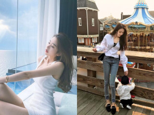 "Hoa khôi mạng" 9X bí mật đẻ con cho đại gia, giờ U40 làm mẹ đơn thân trẻ đẹp như học sinh, bán hàng nuôi con
