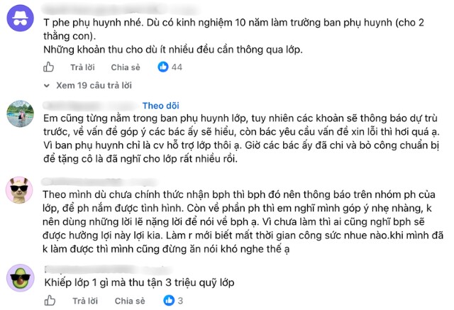 Mẹ Việt có con vào lớp 1 bức xúc ban phụ huynh, đầu năm học đã tự ý mua quà tặng 3 cô, đòi thu quỹ lớp 3 triệu/bé - 4