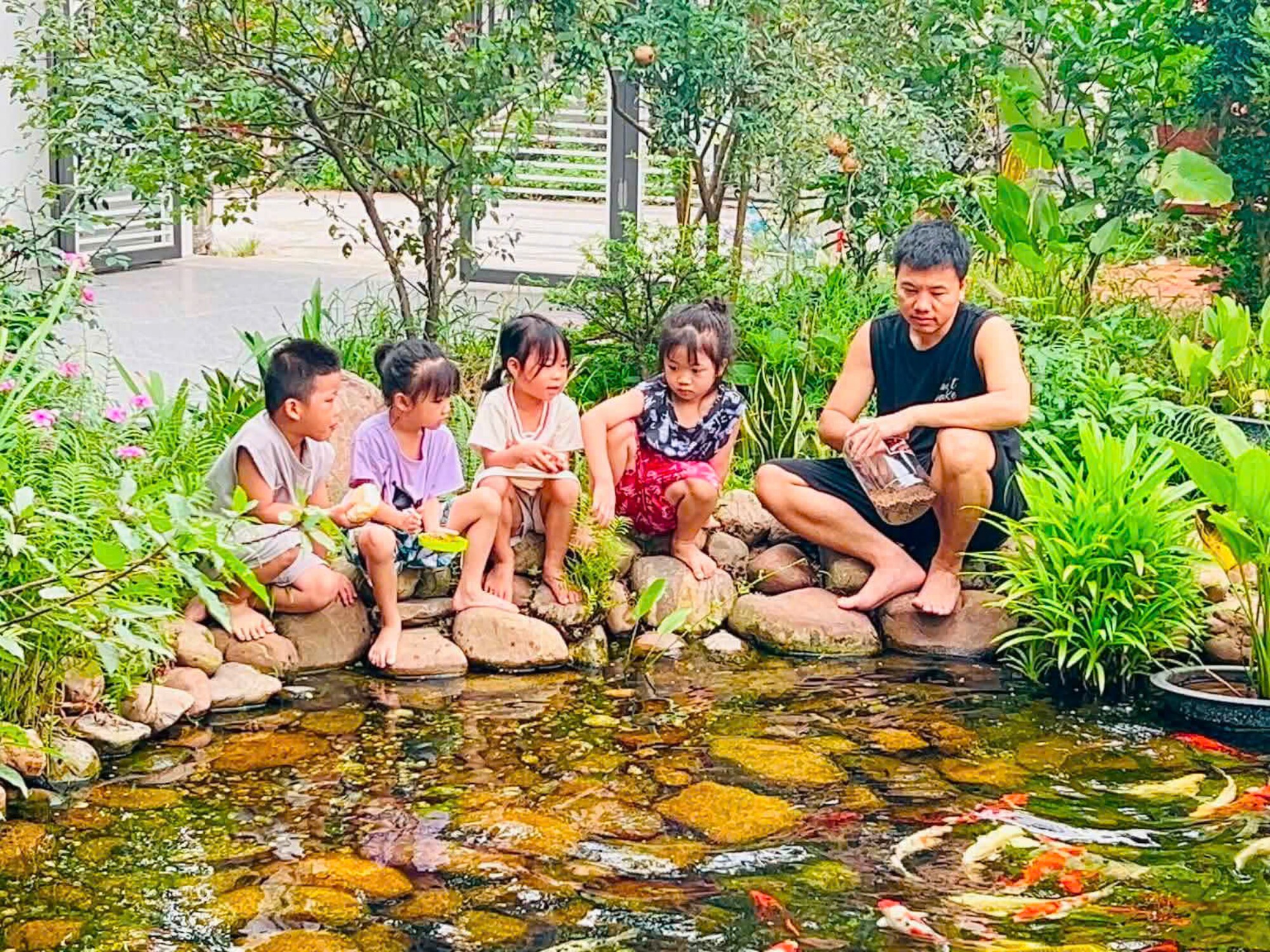 Family garden in Bac Ninh