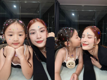 Yêu con - Đông Nhi khoe loạt ảnh nghỉ lễ cùng hai con gái, nhan sắc ái nữ xinh đẹp chuẩn tiểu thư hào môn