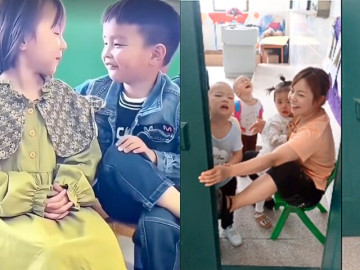 Yêu con - Nhật ký tuần đầu đi học: 1001 biểu cảm dở khóc dở cười của các em bé học sinh khi trở lại trường học