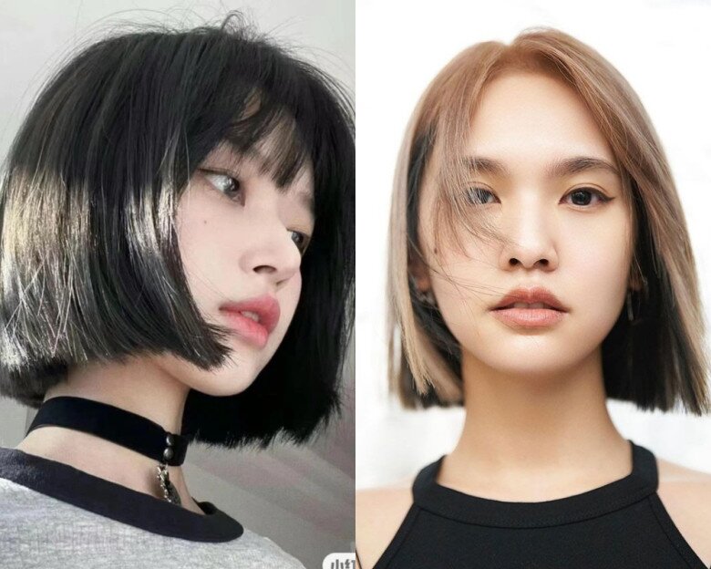 Nét cắt thẳng gọn gàng tạo nên cấu trúc tóc vô cùng chỉn chu, giúp gương mặt trông sắc sảo và thời thượng tức thì. Sự tối giản đầy tinh tế này cực kỳ phù hợp với những quý cô yêu thích vẻ đẹp tự tin, khí chất và muốn khẳng định gu thẩm mỹ riêng.
