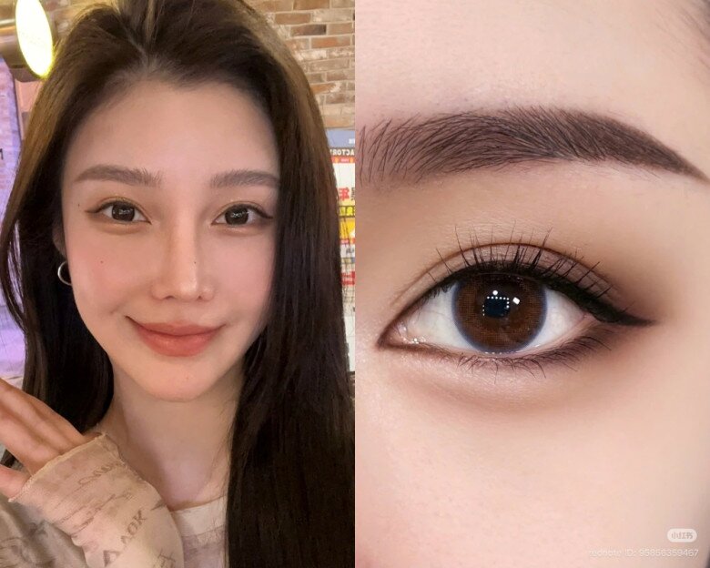 Dáng mày mềm mại giúp gương mặt thêm trẻ trung, hài hòa. Kiểu mày tự nhiên tạo điểm nhấn tinh tế, tôn đường nét khuôn mặt.