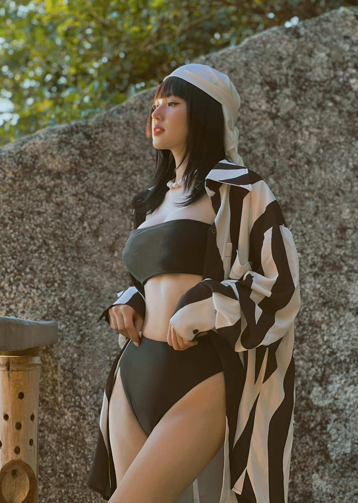 Mỹ nhân Việt là hot girl đời đầu U40 đẹp như amp;#34;tiên nữamp;#34;, lấy chồng giàu có, đẻ 2 con vẫn giữ body nóng bỏng - 8