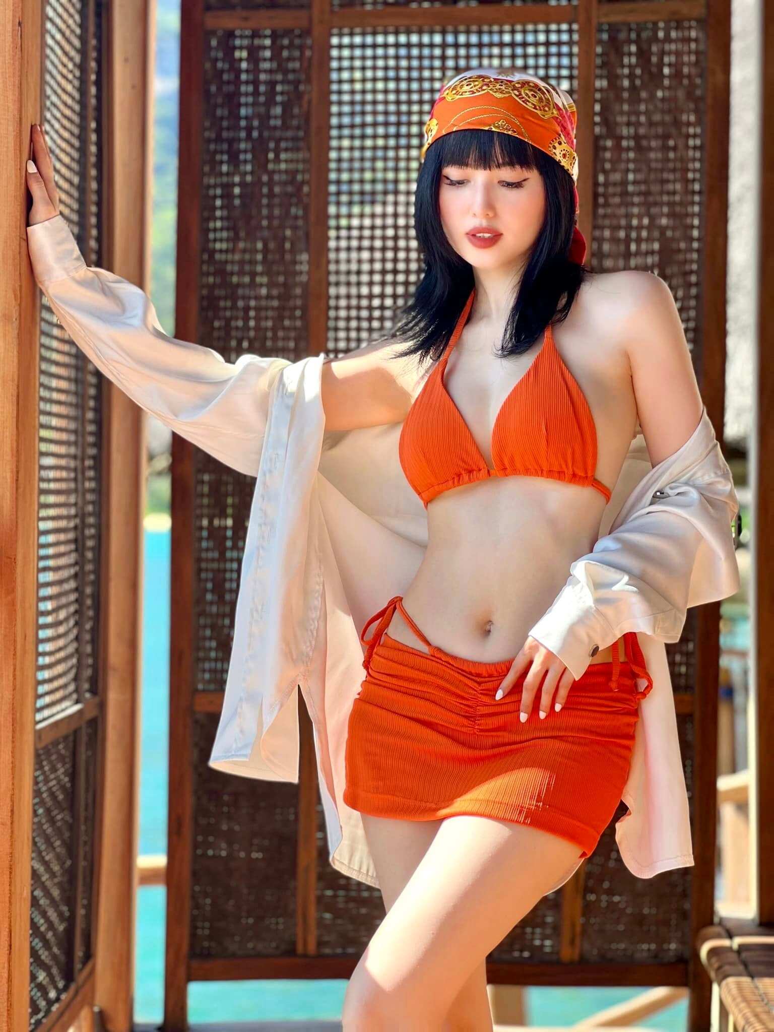 Mỹ nhân Việt là hot girl đời đầu U40 đẹp như amp;#34;tiên nữamp;#34;, lấy chồng giàu có, đẻ 2 con vẫn giữ body nóng bỏng - 9