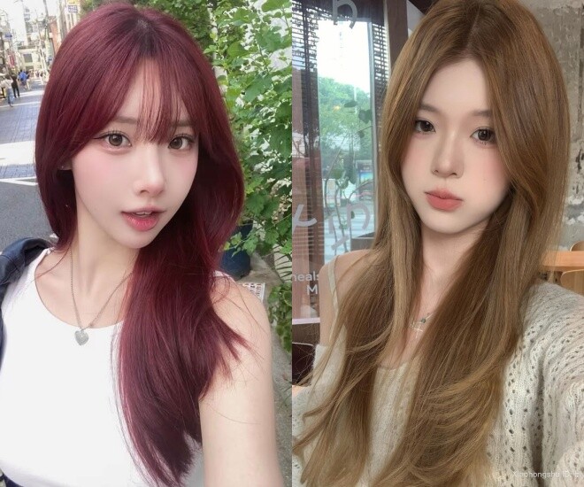 Lựa chọn màu tóc phù hợp giúp phái đẹp trẻ trung và nổi bật hơn.