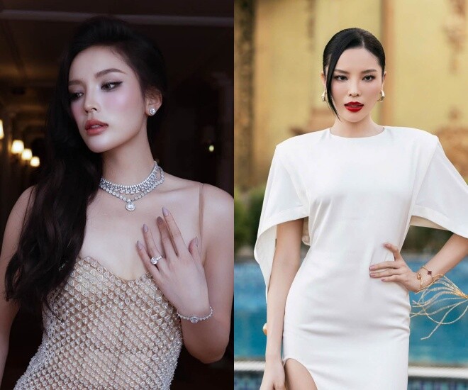Vẻ ngoài xinh đẹp của Hoa hậu Kỳ Duyên.
