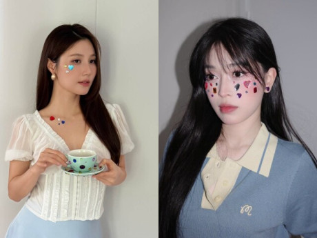 Rộ mốt họa mặt bằng sticker: Diễm My 9X trẻ như đôi mươi, Á hậu Phương Nga khoe visual rạng rỡ