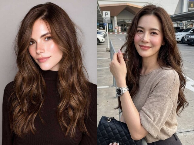 Những gam nâu giúp gương mặt phái đẹp 30+ trông tươi tắn và trẻ trung hơn.
